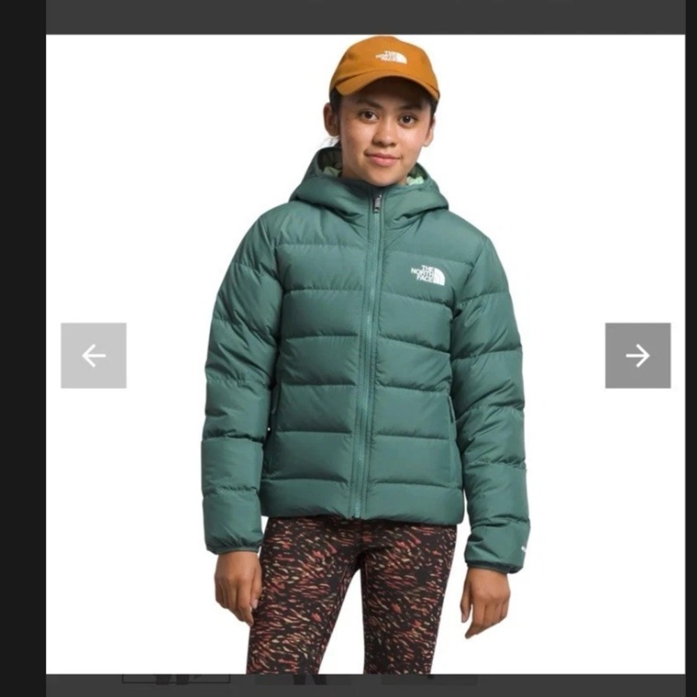 The North Face Green Puffer Jacket